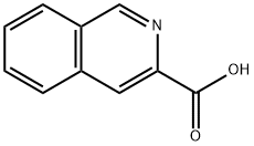 异喹啉-3-甲酸, 6624-49-3, 结构式