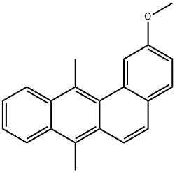 2-methoxy-7,12-dimethylbenz(a)anthracene 结构式