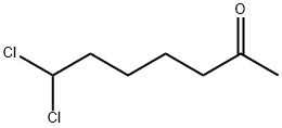 2-Heptanone, 7,7-dichloro- 结构式