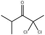 3-Pentanone,  2,2-dichloro-4-methyl- 结构式