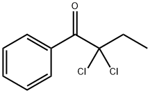 2,2-DICHLOROBUTYROPHENONE 结构式