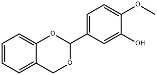 Phenol, 5-(4H-1,3-benzodioxin-2-yl)-2-methoxy- (9CI) 结构式