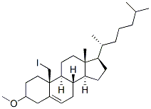 19-iodocholesterol 3-methyl ether 结构式