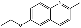 6-乙氧基-2-甲基喹啉, 6628-28-0, 结构式