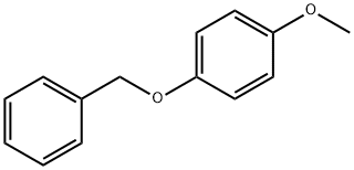 4-メトキシ-1-(ベンジルオキシ)ベンゼン 化学構造式