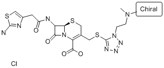 盐酸头孢替安, 66309-69-1, 结构式