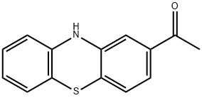 2-乙酰基吩噻嗪, 6631-94-3, 结构式