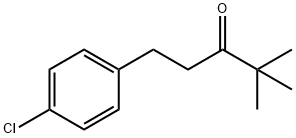 1-(4-Chlorophenyl)-4,4-dimethyl-3-pentanone Struktur