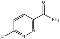 6-氯哒嗪-3-甲酰胺, 66346-83-6, 结构式