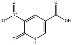 2-羟基-3-硝基吡啶-5-羧酸, 6635-31-0, 结构式