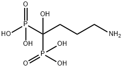 アレンドロン酸 化学構造式
