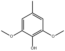 2,6-ジメトキシ-4-メチルフェノール 化学構造式