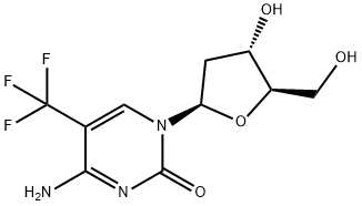 5-(TRIFLUOROMETHYL)-2'-DEOXYCYTIDINE Structure