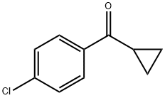 4-氯苯基环丙基甲基酮, 6640-25-1, 结构式