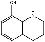 1,2,3,4-テトラヒドロキノリン-8-オール 化学構造式