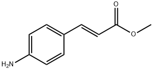 (E)-3-(4-氨基苯基)-2-丙烯酸甲酯 结构式
