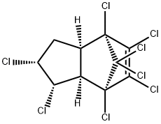 顺-氯丹 结构式