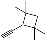 Cyclobutane, 2-ethynyl-1,1,3,3-tetramethyl- (9CI) 结构式