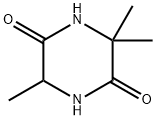 2,5-Piperazinedione,3,3,6-trimethyl-(9CI) 结构式