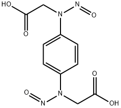 N,N-DINITROSO-P-PHENYLENEDIAMINE-N,N-DIACETIC ACID Struktur