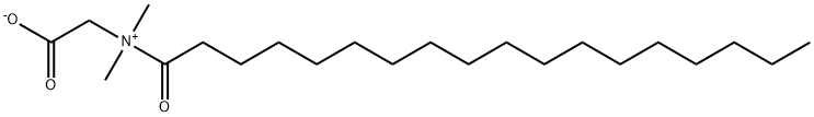 カルボキシラトメチル(1-オキソオクタデシル)ジメチルアミニウム 化学構造式