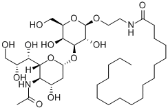 单唾液酸神经节苷脂 GM4 结构式