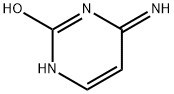 2-Pyrimidinol, 1,4-dihydro-4-imino- (9CI) 结构式