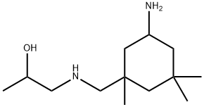 1-[[(5-amino-1,3,3-trimethylcyclohexyl)methyl]amino]propan-2-ol 结构式