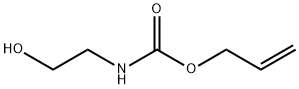2-(烯丙氧基羰基氨基)-1-乙醇, 66471-00-9, 结构式