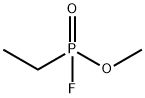 methyl ethylphosphonofluoridate Struktur