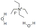 Tetraethylammonium fluoride dihydrate Struktur