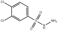 3,4-DICHLOROBENZENESULPHONYLHYDRAZIDE, 6655-74-9, 结构式