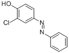 2-CHLORO-4-PHENYLAZOPHENOL Structure