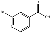2-Bromopyridine-4-carboxylic acid Struktur
