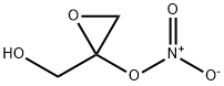 2,3-epoxypropyl nitrate Structure