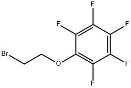 1-(2-溴乙氧基)-2,3,4,5,6-五氟苯 结构式