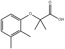 2-(2,3-DIMETHYL-PHENOXY)-2-METHYL-PROPIONIC ACID Structure