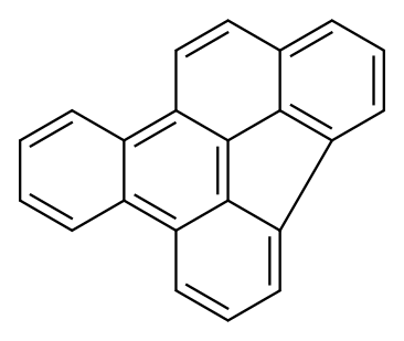 Dibenzo[b,mno]fluoranthene Structure