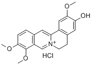 JATRORRHIZINE HCL(RG) Struktur