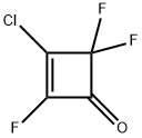 2-Cyclobuten-1-one,  3-chloro-2,4,4-trifluoro- 结构式