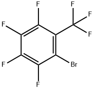 2-溴-3,4,5,6-四氟三氟甲苯 结构式