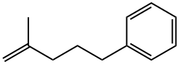 2-メチル-5-フェニル-1-ペンテン 化学構造式