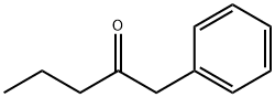 1-フェニル-2-ペンタノン 化学構造式