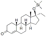 (17S)-17-(Trimethylsiloxy)-19-norpregn-4-en-3-one 结构式