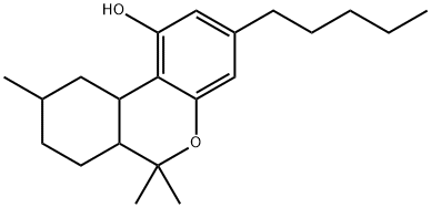 C(11)-methyl-hexahydrocannabinol Structure