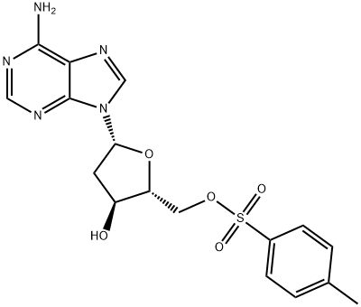 5'-TOSYL-2'-DEOXYADENOSINE 结构式