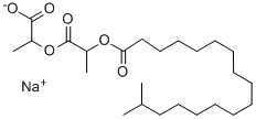 异硬脂酰乳酰乳酸钠, 66988-04-3, 结构式