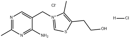 盐酸硫胺 结构式