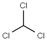 Chloroform Struktur