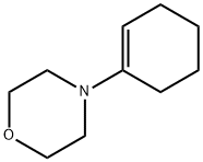 N-(1-Cyclohexen-1-yl)morpholine Structure